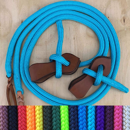 Bally Tack Rope Reins-Slobber Straps