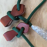 Bally Tack Rope Mecate Rein 12mm with Slobber Straps