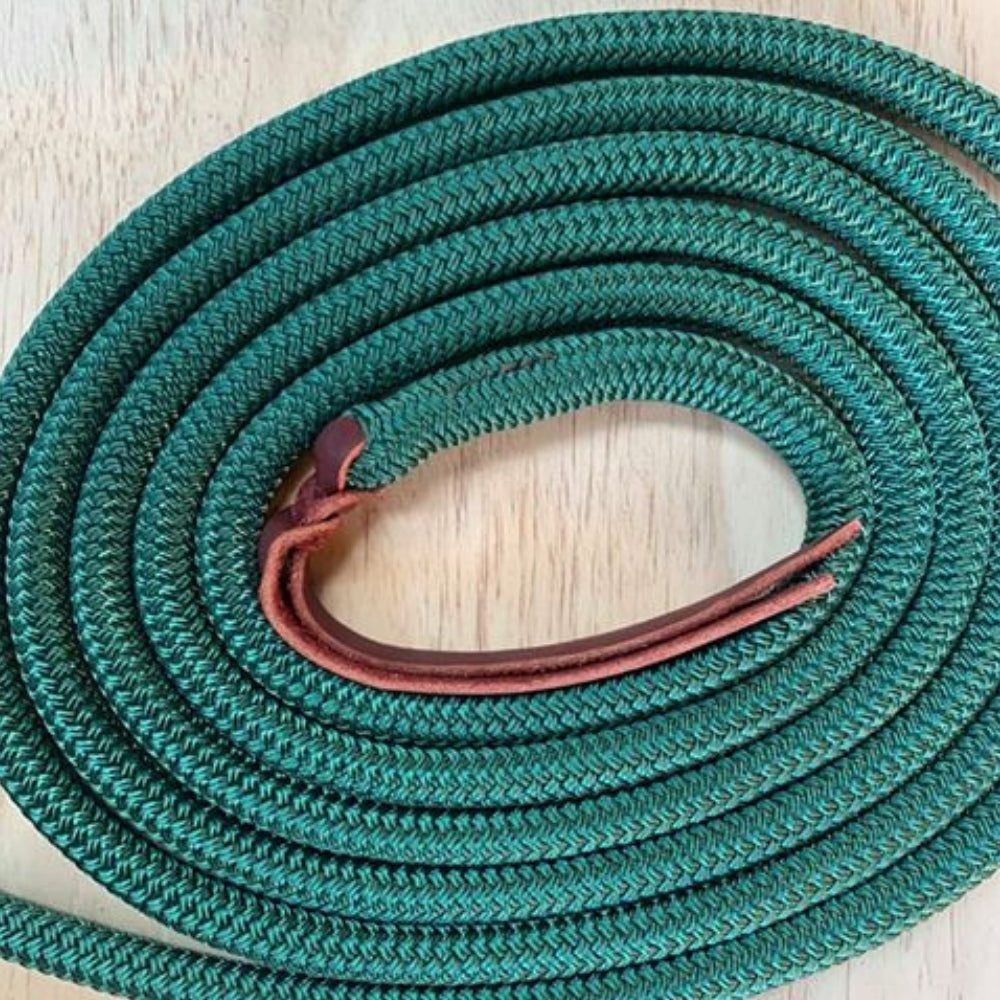 Bally Tack Rope Mecate Rein 12mm with Slobber Straps