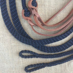 Bally Tack Rope Flat Plaited Split Reins- Loop