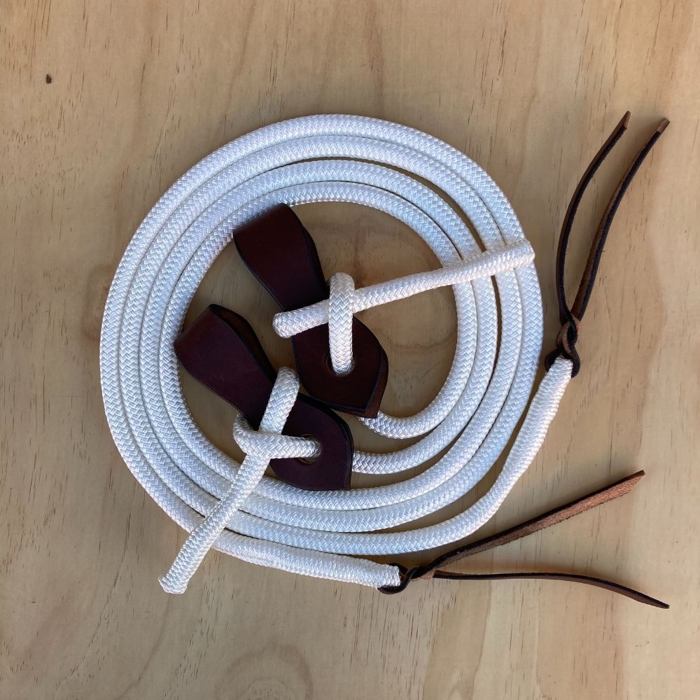 Bally Tack Rope Reins-Slobber Straps