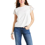 Sale 50% off ! Ariat Reflect Tee - White