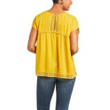 Sale 50% off ! Ariat Shindig Shirt - Gold Ray