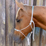 White_rope_halter_on_horse