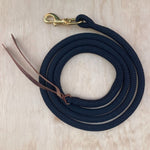 Bally Tack Rope Lead with Clip - Navy 12mm