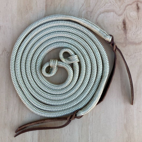 Australian Made/ Round Rope Reins with clips, slobber straps , loop ...