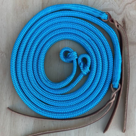 Australian Made/ Round Rope Reins with clips, slobber straps , loop ...