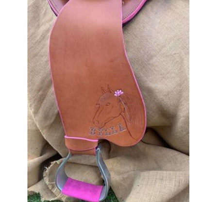 Bally Tack Leather Fender Saddle - Nora