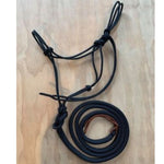 Bally Tack Rope Halter/Lead Combo-Black