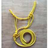 Bally Tack Rope Halter/Lead Combo- Yellow